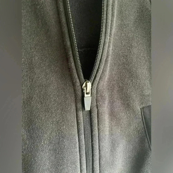 Champion Boys Dark Gray Jacket Hoodie Long Sleeve Zip Up Fall Coat Size 4T-5T XS - Picture 4 of 5